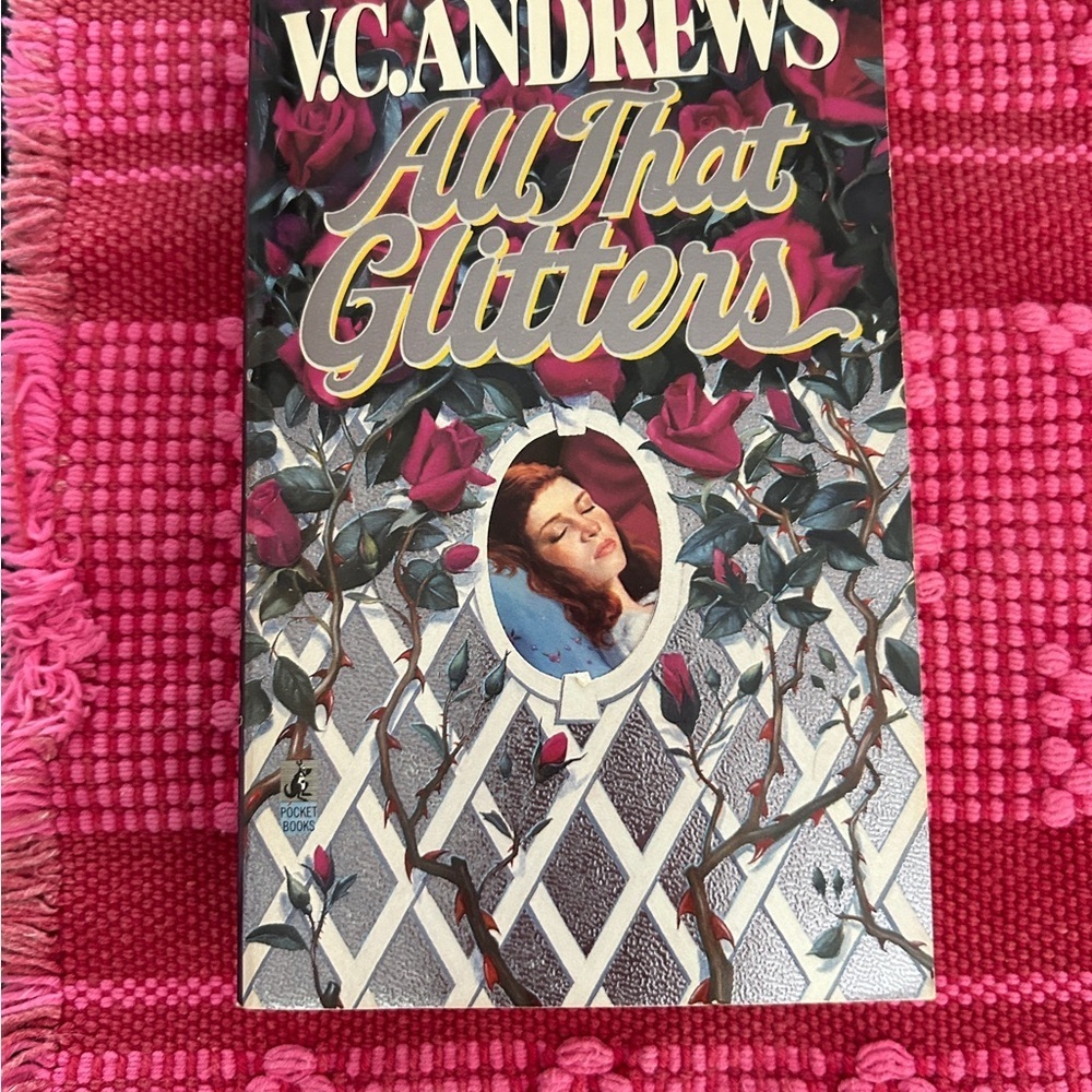 6 for $25 V.C. Andrews 'All That Glitters' Book